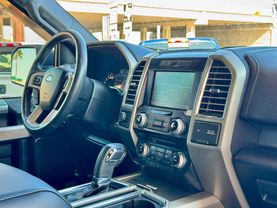 2015 FORD F150 SUPERCREW CAB PICKUP V8, FLEX FUEL, 5.0 LITER LARIAT PICKUP 4D 5 1/2 FT