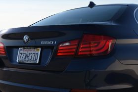 2011 BMW 5 SERIES SEDAN V8, TWIN TURBO, 4.4 LITER 550I SEDAN 4D