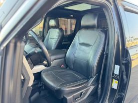 2015 FORD F150 SUPERCREW CAB PICKUP V8, FLEX FUEL, 5.0 LITER LARIAT PICKUP 4D 5 1/2 FT