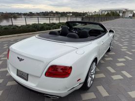 2013 BENTLEY CONTINENTAL CONVERTIBLE V8, TWIN TURBO, 4.0 LITER GTC CONVERTIBLE 2D