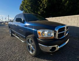 2006 DODGE RAM 1500 QUAD CAB PICKUP V8, 4.7 LITER SLT PICKUP 4D 6 1/4 FT