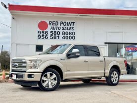 2017 FORD F150 SUPERCREW CAB PICKUP V6, ECOBOOST, TT, 3.5L PLATINUM PICKUP 4D 5 1/2 FT