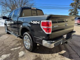 2010 FORD F150 SUPERCREW CAB PICKUP V8, FLEX FUEL, 5.4 LITER LARIAT PICKUP 4D 5 1/2 FT