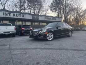 2010 MERCEDES-BENZ E-CLASS SEDAN V6, 3.5 LITER E 350 4MATIC SEDAN 4D