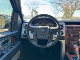 2010 FORD F150 SUPERCREW CAB PICKUP V8, FLEX FUEL, 5.4 LITER LARIAT PICKUP 4D 5 1/2 FT