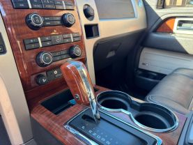 2010 FORD F150 SUPERCREW CAB PICKUP V8, FLEX FUEL, 5.4 LITER LARIAT PICKUP 4D 5 1/2 FT