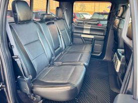 2015 FORD F150 SUPERCREW CAB PICKUP V8, FLEX FUEL, 5.0 LITER LARIAT PICKUP 4D 5 1/2 FT
