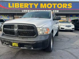 2014 RAM 1500 CREW CAB PICKUP V6, FLEX FUEL, 3.6 LITER TRADESMAN PICKUP 4D 5 1/2 FT
