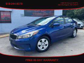 2017 KIA FORTE SEDAN 4-CYL, 2.0 LITER LX SEDAN 4D