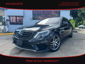2015 MERCEDES-BENZ S-CLASS SEDAN V8, TT, 4.7L S 550 4MATIC SEDAN 4D
