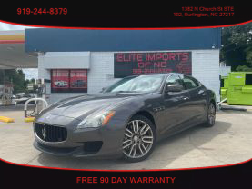 2015 MASERATI QUATTROPORTE SEDAN V6, TWIN TURBO, 3.0 LITER S Q4 SEDAN 4D