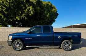2006 DODGE RAM 1500 QUAD CAB PICKUP V8, 4.7 LITER SLT PICKUP 4D 6 1/4 FT
