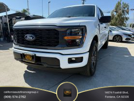 2024 FORD F150 SUPER CAB PICKUP V6, ECOBOOST, TWIN TURBO, 2.7 LITER STX PICKUP 4D 6 1/2 FT