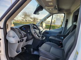 2018 FORD TRANSIT CUTAWAY CUTAWAY V6, FLEX FUEL, 3.7 LITER 350 CUTAWAY VAN 2D