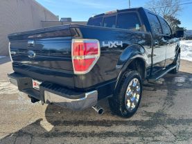 2010 FORD F150 SUPERCREW CAB PICKUP V8, FLEX FUEL, 5.4 LITER LARIAT PICKUP 4D 5 1/2 FT