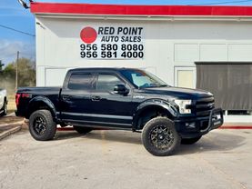 2015 FORD F150 SUPERCREW CAB PICKUP V8, FLEX FUEL, 5.0 LITER LARIAT PICKUP 4D 5 1/2 FT