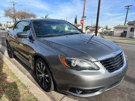 2013 CHRYSLER 200 CONVERTIBLE V6, FLEX FUEL, 3.6 LITER S CONVERTIBLE 2D
