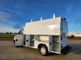 2018 FORD TRANSIT CUTAWAY CUTAWAY V6, FLEX FUEL, 3.7 LITER 350 CUTAWAY VAN 2D