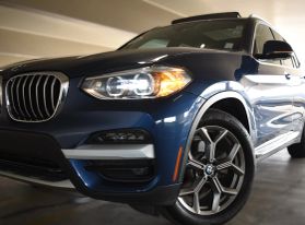 2020 BMW X3 SUV 4-CYL, TURBO, 2.0 LITER XDRIVE30I SPORT UTILITY 4D