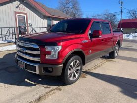 2015 FORD F150 SUPERCREW CAB PICKUP V6, ECOBOOST, TT, 3.5L KING RANCH PICKUP 4D 5 1/2 FT - Becker Auto Sales LLC in Emporia, KS