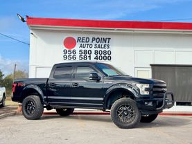 2015 FORD F150 SUPERCREW CAB PICKUP V8, FLEX FUEL, 5.0 LITER LARIAT PICKUP 4D 5 1/2 FT