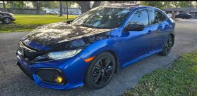 2018 HONDA CIVIC HATCHBACK 4-CYL, TURBO, 1.5 LITER EX HATCHBACK 4D