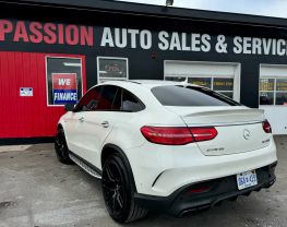 2016 MERCEDES-BENZ AMG GLE 63 S SUV V8, TWIN TURBO, 5.5 LITER 4MATIC COUPE