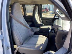 2017 CHEVROLET EXPRESS 2500 PASSENGER VAN V8, FLEX FUEL, 6.0 LITER LS VAN 3D at Motors On Wheels - used car dealership in Houston, Texas.