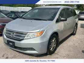 2011 HONDA ODYSSEY VAN V6, VTEC, 3.5 LITER EX-L MINIVAN 4D