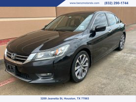 2015 HONDA ACCORD SEDAN 4-CYL, I-VTEC, 2.4 LITER SPORT SEDAN 4D