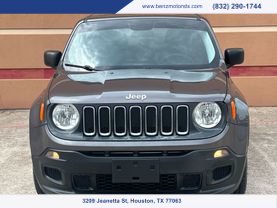 2017 JEEP RENEGADE SUV 4-CYL, MULTIAIR, FF 2.4L SPORT SUV 4D