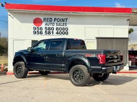 2015 FORD F150 SUPERCREW CAB PICKUP V8, FLEX FUEL, 5.0 LITER LARIAT PICKUP 4D 5 1/2 FT