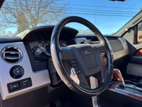 2010 FORD F150 SUPERCREW CAB PICKUP V8, FLEX FUEL, 5.4 LITER LARIAT PICKUP 4D 5 1/2 FT