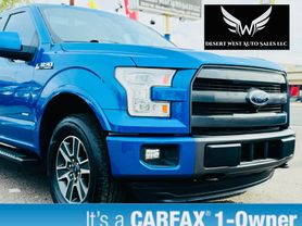 2015 FORD F150 SUPERCREW CAB - V6, ECOBOOST, TT, 3.5L LARIAT PICKUP 4D 5 1/2 FT