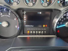 2015 FORD F250 SUPER DUTY CREW CAB PICKUP V8, TURBO DIESEL, 6.7L PLATINUM PICKUP 4D 6 3/4 FT