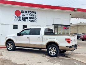 2013 FORD F150 SUPERCREW CAB PICKUP V6, ECOBOOST, TWIN TURBO, 3.5 LITER KING RANCH PICKUP 4D 5 1/2 FT