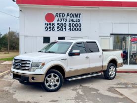 2013 FORD F150 SUPERCREW CAB PICKUP V6, ECOBOOST, TWIN TURBO, 3.5 LITER KING RANCH PICKUP 4D 5 1/2 FT