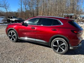 2021 BUICK ENVISION SUV 4-CYL, TURBO, 2.0 LITER ESSENCE SPORT UTILITY 4D at T&T Repairables - used car dealership in Spencer, Indiana.