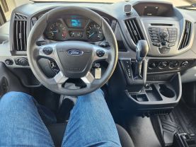 2018 FORD TRANSIT CUTAWAY CUTAWAY V6, FLEX FUEL, 3.7 LITER 350 CUTAWAY VAN 2D
