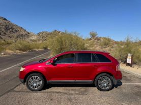 2010 FORD EDGE SUV V6, 3.5 LITER LIMITED SPORT UTILITY 4D
