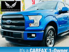 2015 FORD F150 SUPERCREW CAB - V6, ECOBOOST, TT, 3.5L LARIAT PICKUP 4D 5 1/2 FT