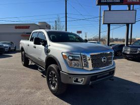 2017 NISSAN TITAN XD CREW CAB PICKUP V8, TURBO DIESEL, 5.0L PRO-4X PICKUP 4D 6 1/2 FT