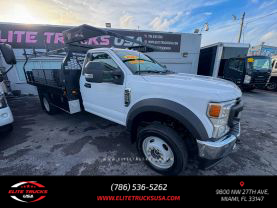 Used 2022 FORD F450 SUPER DUTY REGULAR CAB & CHASSIS For Sale in Miami, FL - Elite Trucks
