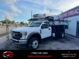 Used 2022 FORD F450 SUPER DUTY REGULAR CAB & CHASSIS For Sale in Miami, FL - Elite Trucks