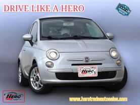 2012 FIAT 500 CONVERTIBLE 4-CYL, 1.4 LITER 500C POP CONVERTIBLE 2D