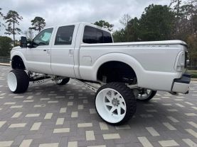 2015 FORD F250 SUPER DUTY CREW CAB PICKUP V8, TURBO DIESEL, 6.7L PLATINUM PICKUP 4D 6 3/4 FT