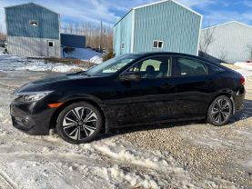 2018 HONDA CIVIC SEDAN 4-CYL, TURBO, 1.5 LITER EX-L SEDAN 4D at T&T Repairables - used car dealership in Spencer, Indiana.