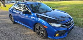 2018 HONDA CIVIC HATCHBACK 4-CYL, TURBO, 1.5 LITER EX HATCHBACK 4D
