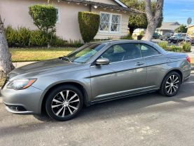 2013 CHRYSLER 200 CONVERTIBLE V6, FLEX FUEL, 3.6 LITER S CONVERTIBLE 2D