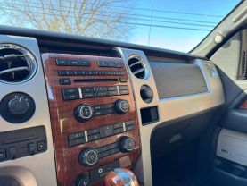 2010 FORD F150 SUPERCREW CAB PICKUP V8, FLEX FUEL, 5.4 LITER LARIAT PICKUP 4D 5 1/2 FT
